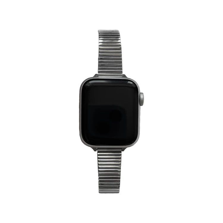Bransoleta MINIMALIST do Apple Watch Srebrna, Srebrny pasek do Apple Watch w stylu biżuterii