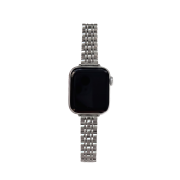 Bransoleta JUBILEE do Apple Watch Srebrna, Srebrny pasek do Apple Watch w stylu biżuterii