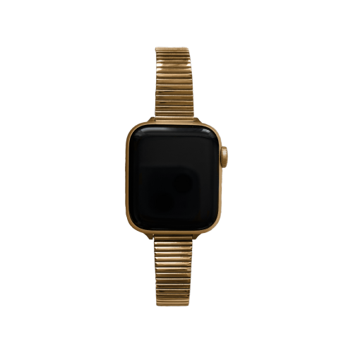 Bransoleta MINIMALIST do Apple Watch Złota, Złoty pasek do Apple Watch w stylu biżuterii