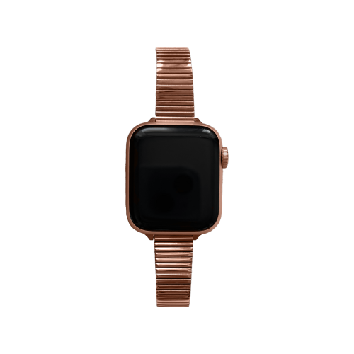 Bransoleta MINIMALIST do Apple Watch Różowe złoto, pasek do Apple Watch w stylu biżuterii
